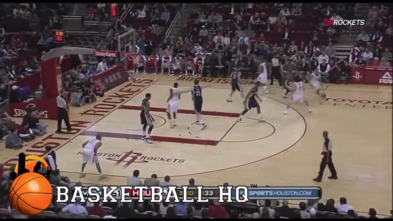 ヒューストンロケッツ：ボールスクリーン・ハンドオフボールスクリーンプレー（20102011シーズン） バスケットボールジャンプ