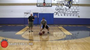 プログレッション・ダブルビトゥイーンザレッグス・ドリブルドリル