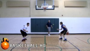 パートナーテニスボールトス・バウンス・ビハインドザバックドリル