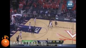 ウィスコンシン大学グリーンベイ校：サイドボールスクリーン・フィルアッププレー